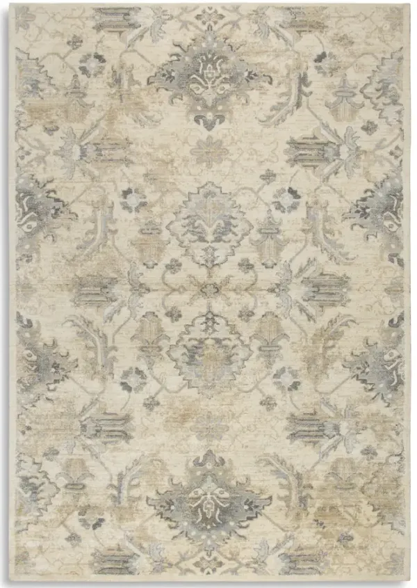 Gossamer Beige Area Rug - 5 0  X 8 0 