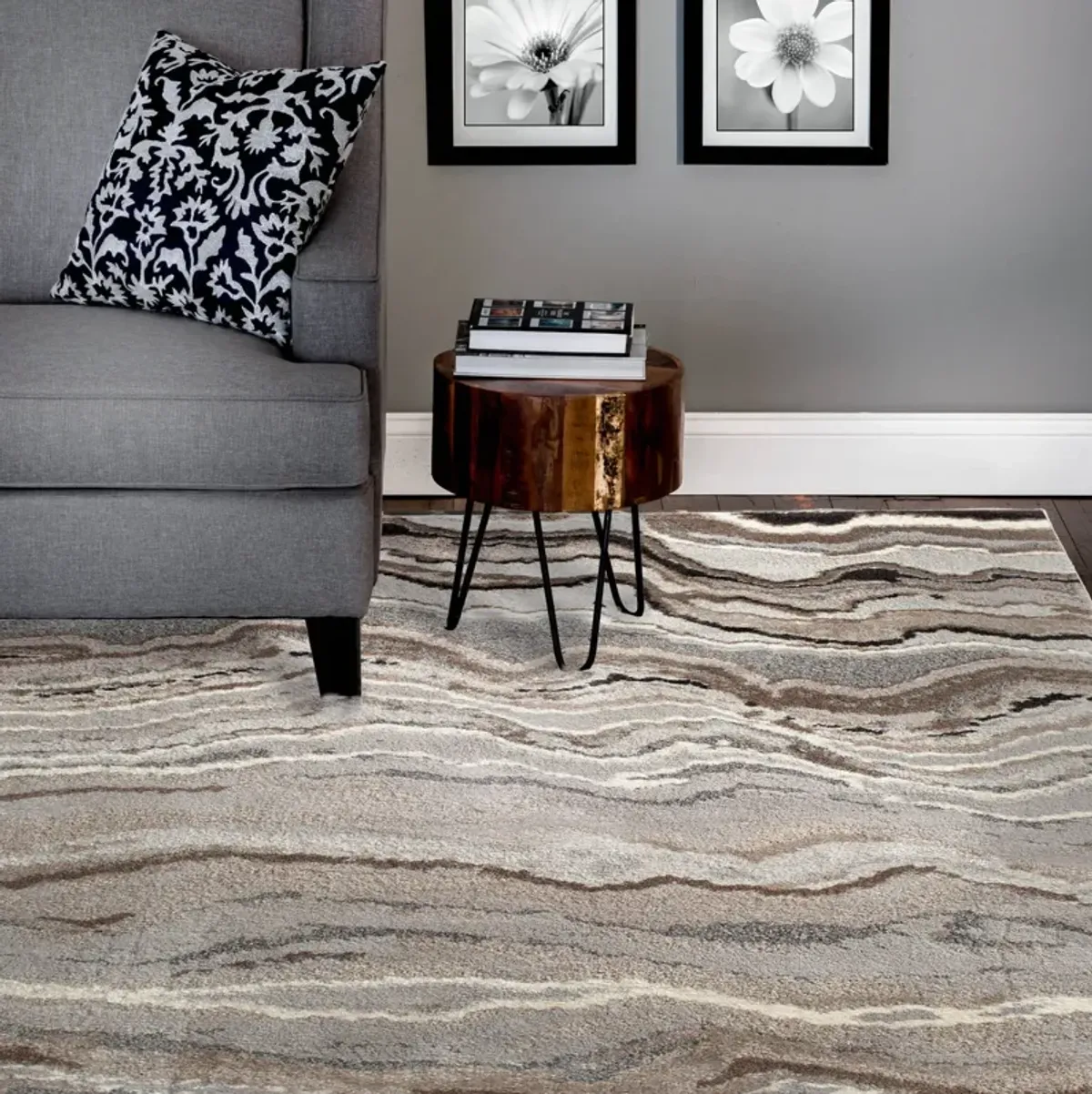 Structures Lime Springs Area Rug - 5 0  X 7 3 