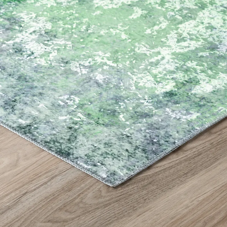 Nebula Kiwi Area Rug - 5 0  X 7 6 