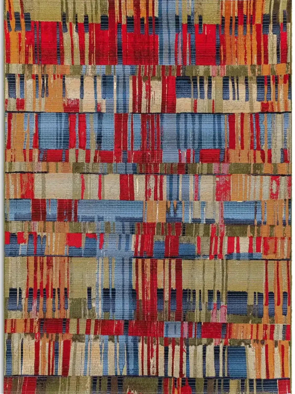 Marina Paintbox Multi 4 10  X 7 6  Area Rug