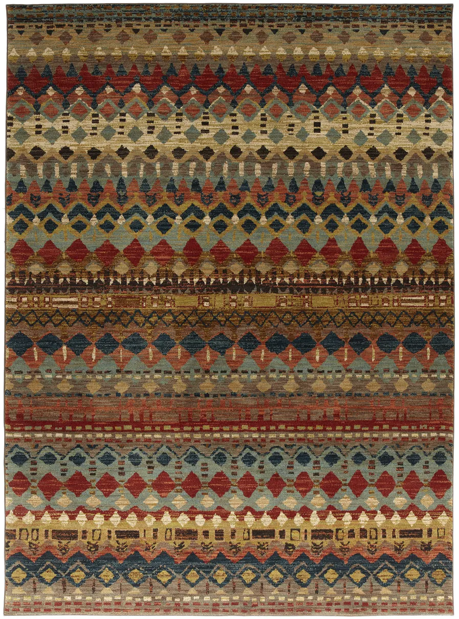 Spice Market Multi 5 3  x 7 10  Area Rug