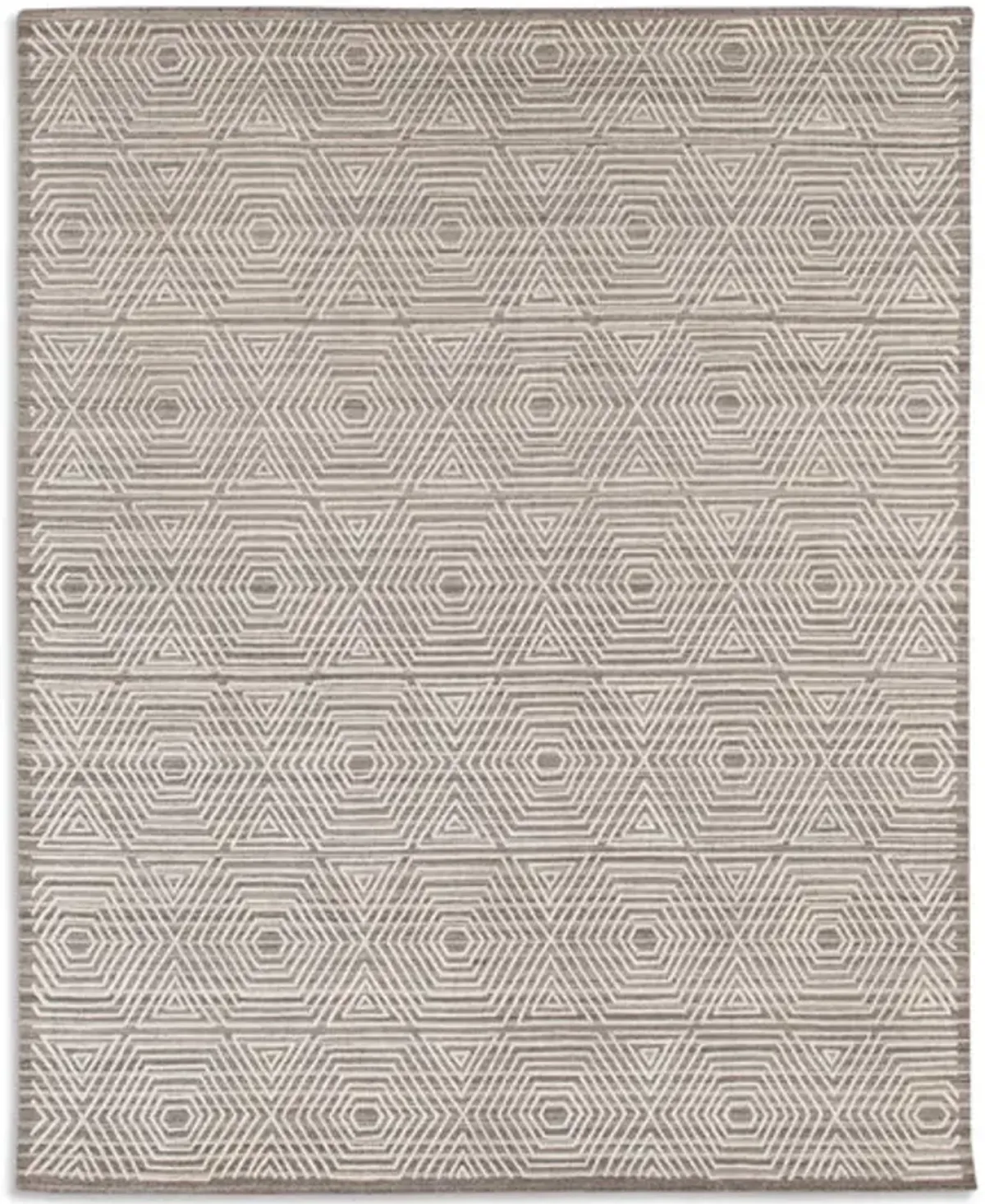 Hand Knotted Area Rug - 8 0  X 10 0 