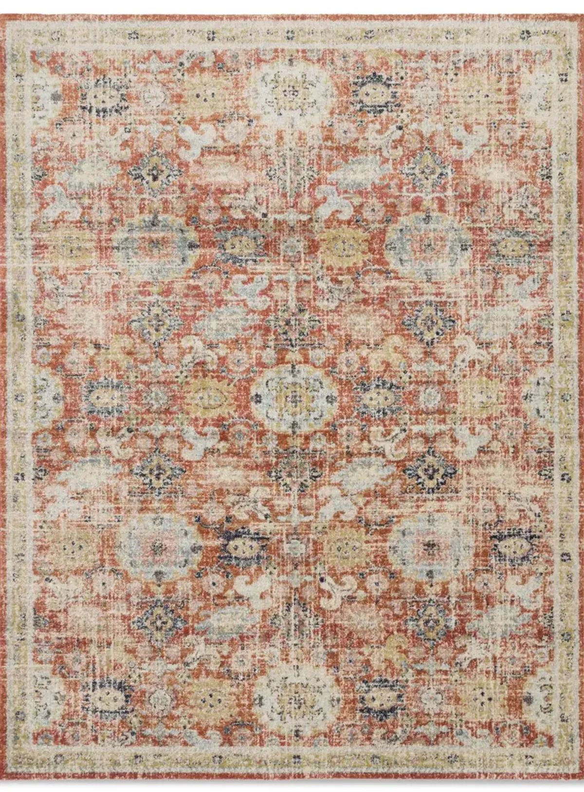 Magnolia Home Persimmon Multi Area Rug - 5 5  x 7 6  