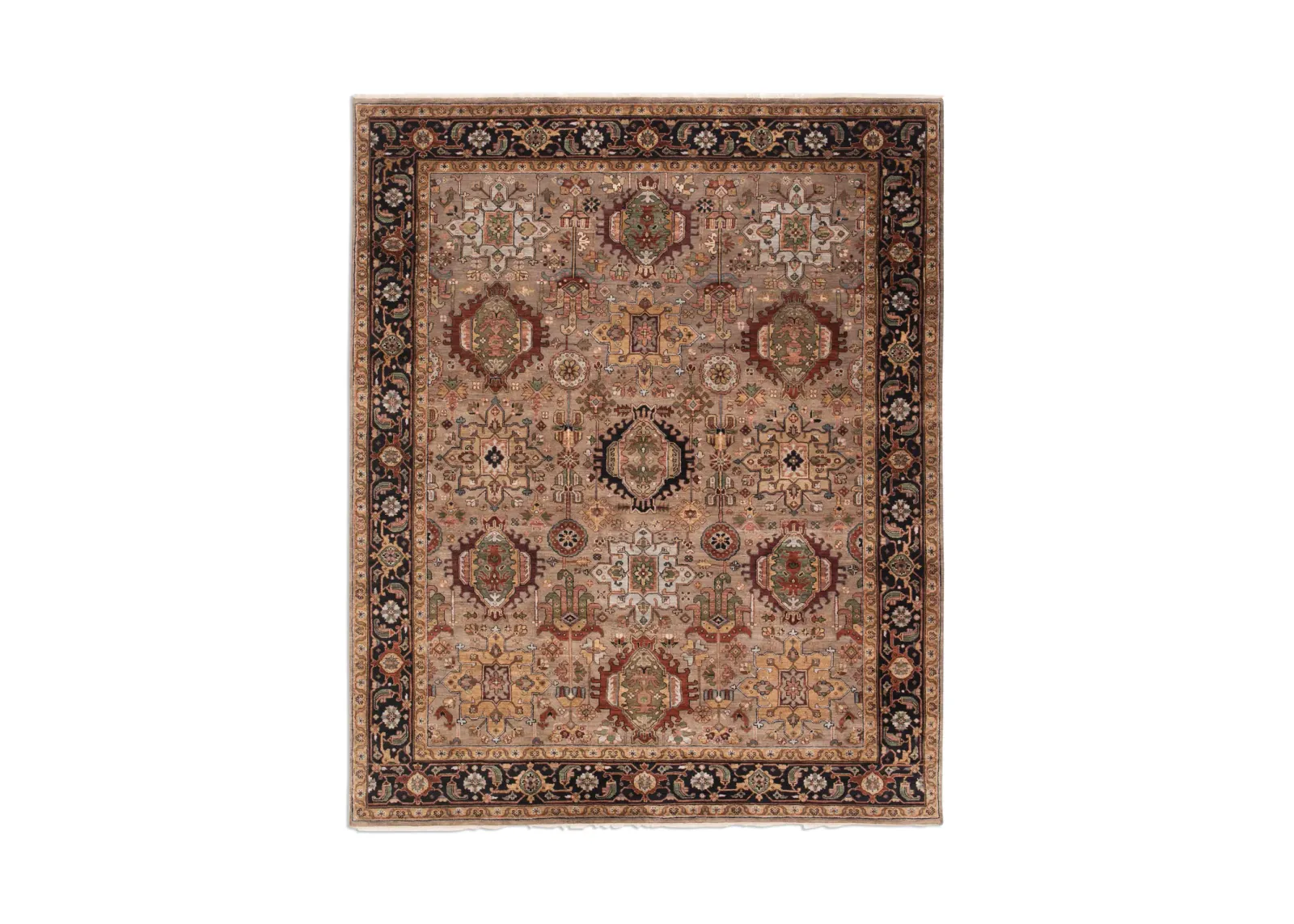 Kashi Camel Brown Area Rug - 5 6  x 8 6  