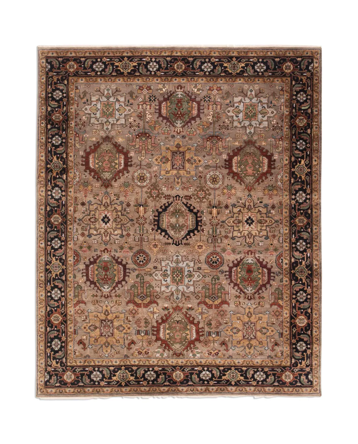 Kashi Camel Brown Area Rug - 5 6  x 8 6  