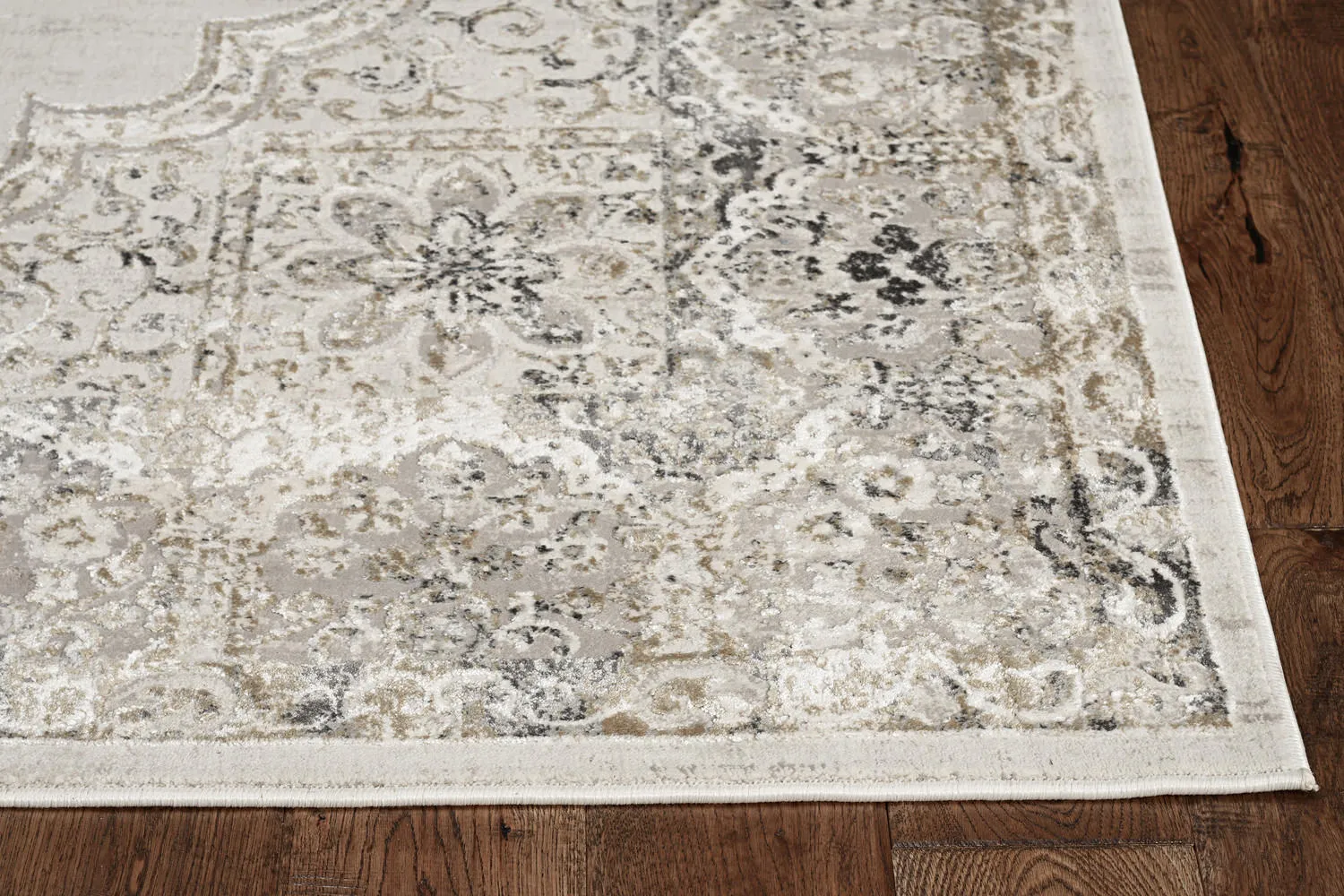 Generations Ivory Aiden 5 3  x 7 7  Area Rug