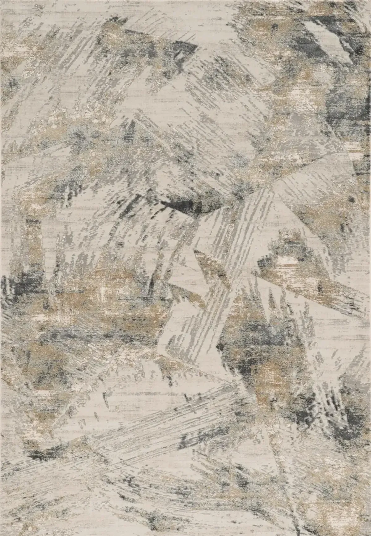 Generations Grey Beige Inspire Area Rug - 5 3  X 7 7 