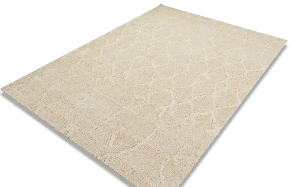 Marquee Ivory Area Rug - 5 1  X 7 5 