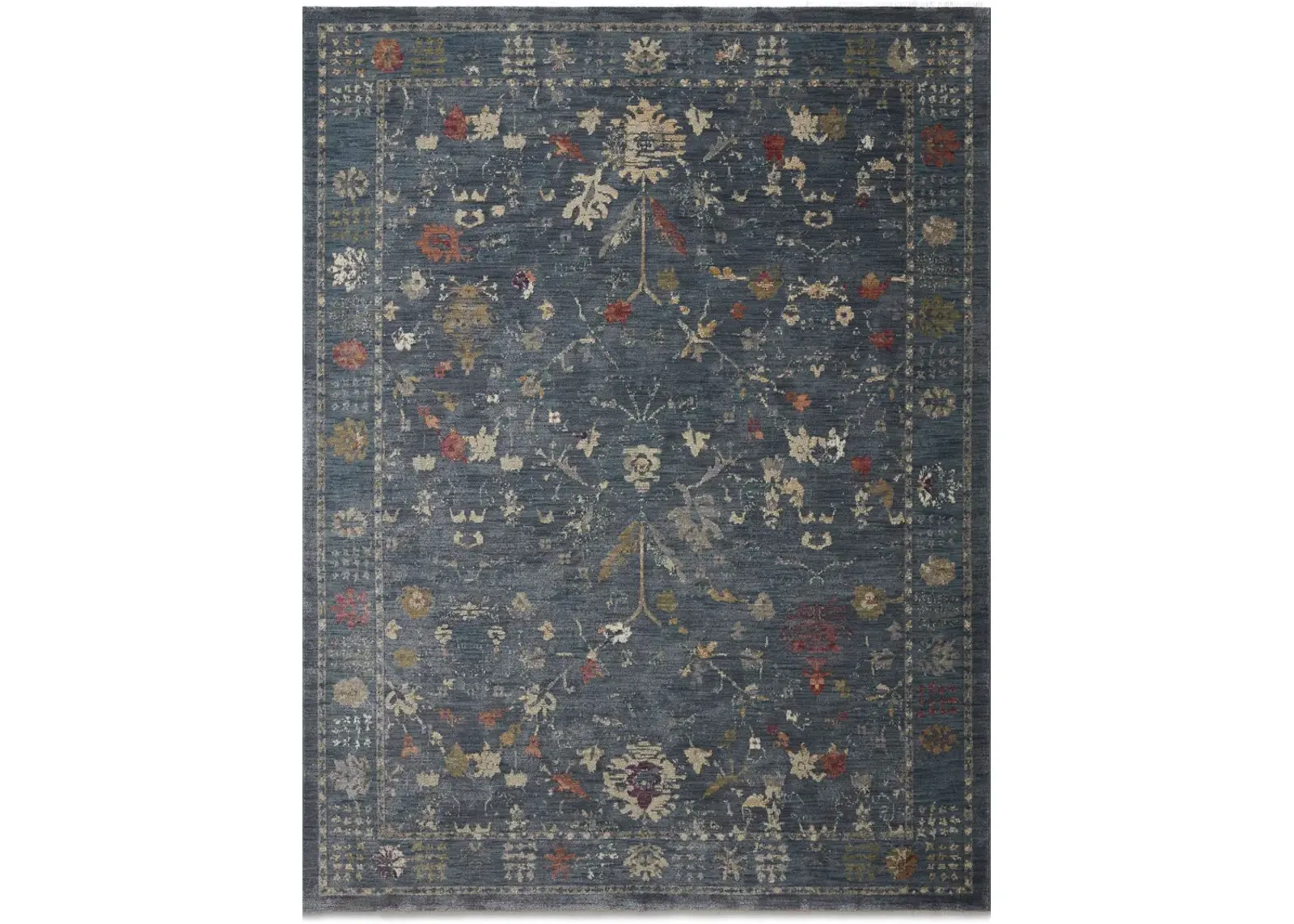 Giada Denim Multi 5 0  x 7 10  Area Rug