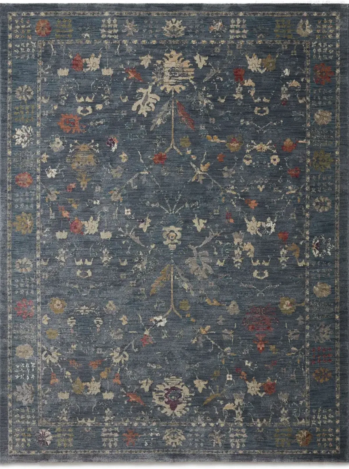 Giada Denim Multi 5 0  x 7 10  Area Rug