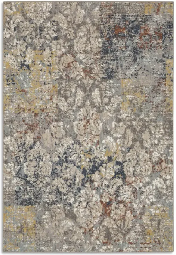 Soiree La Brea Grey Area Rug - 5 3  X 7 10
