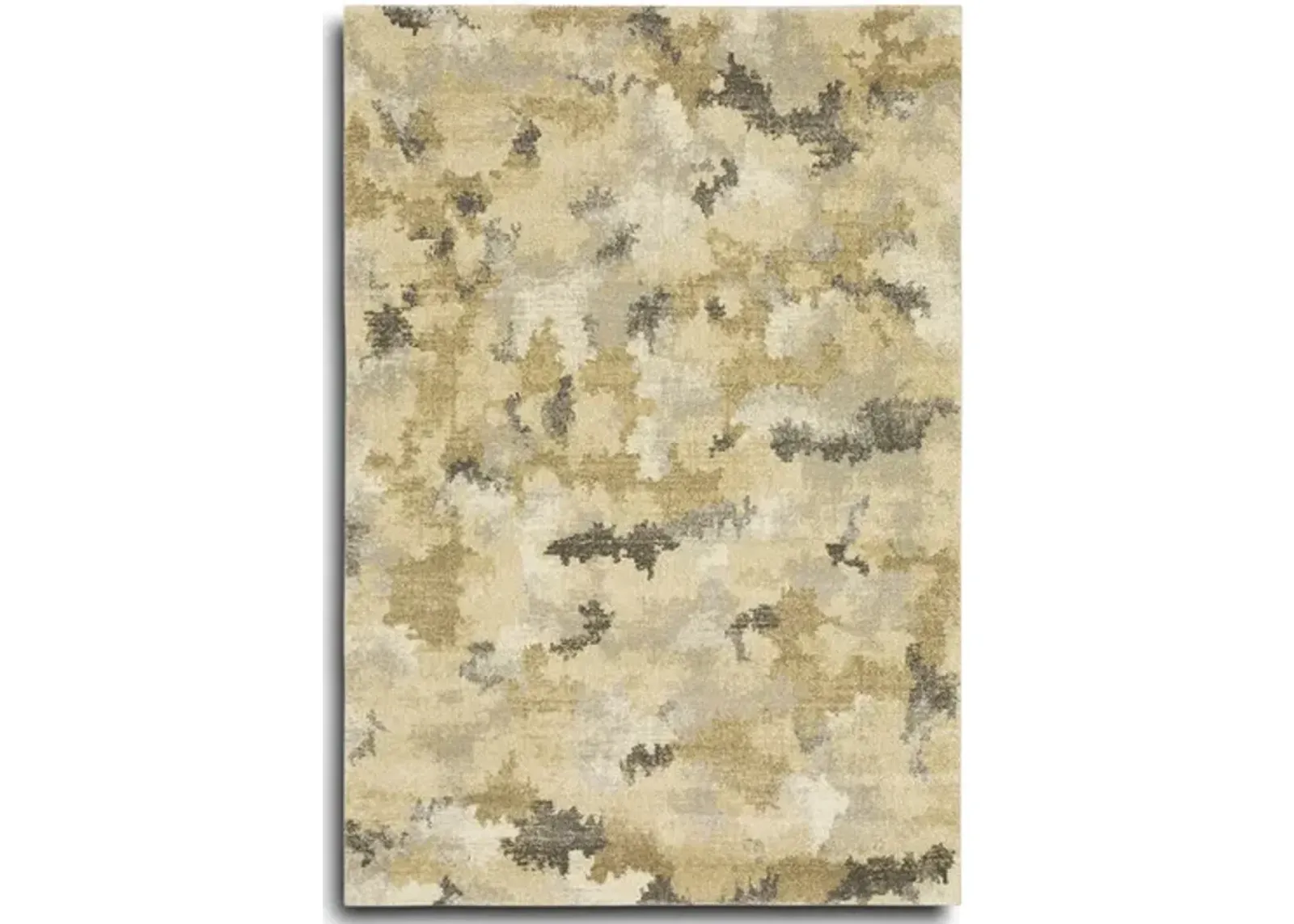 Astor Grey Camo Area Rug - 5 3  X 7 6 