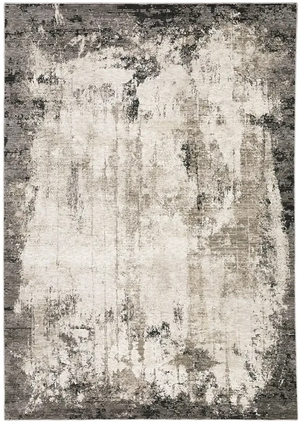 Nebulous Abstract 5 3  x 7 6  Area Rug