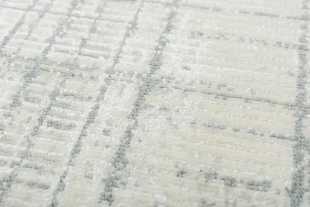 Couture Beige Gray Area Rug - 5 0  x 8 0   