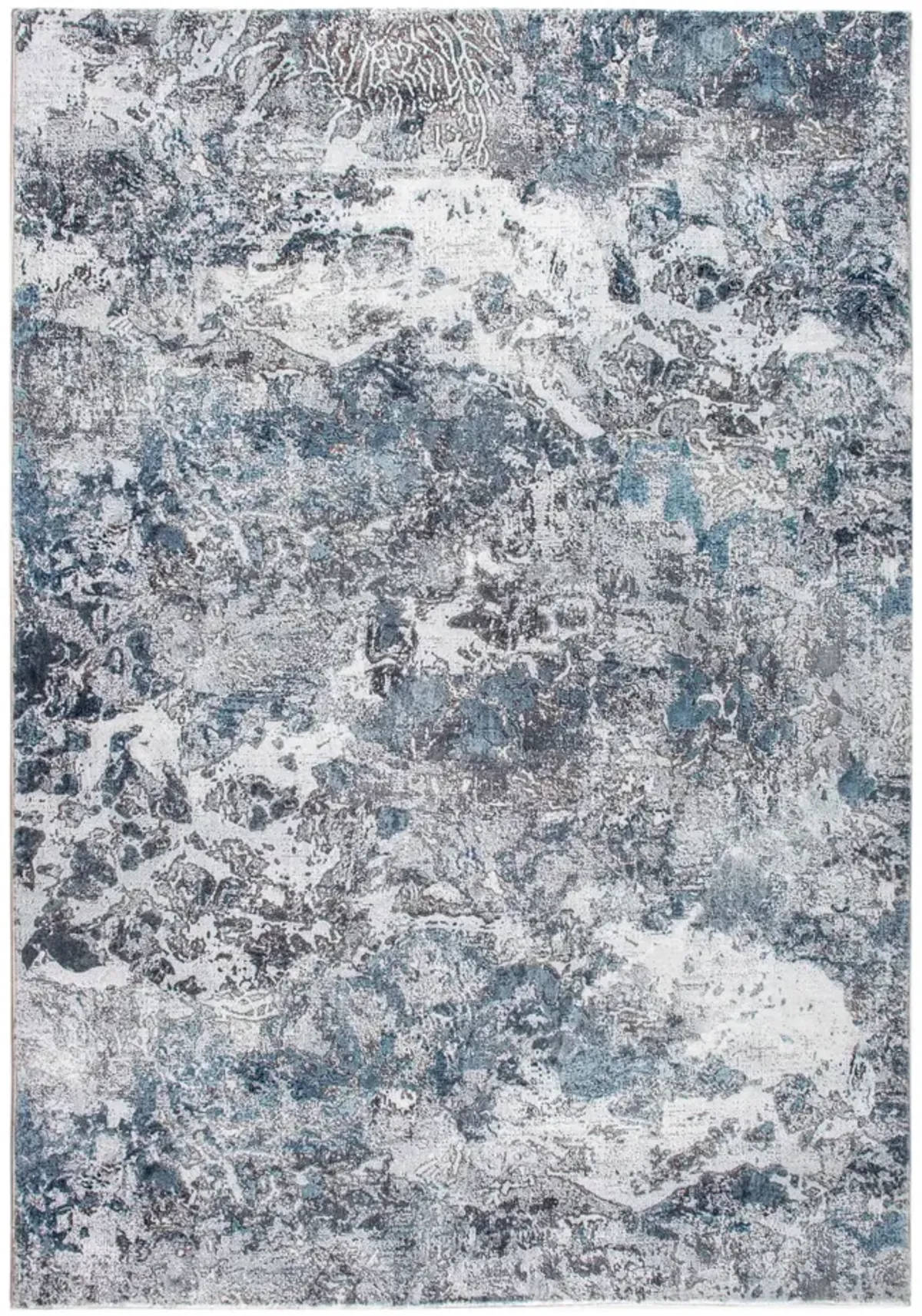 Roxy Grey Blue Galaxy Area Rug - 5 0  X 7 6 