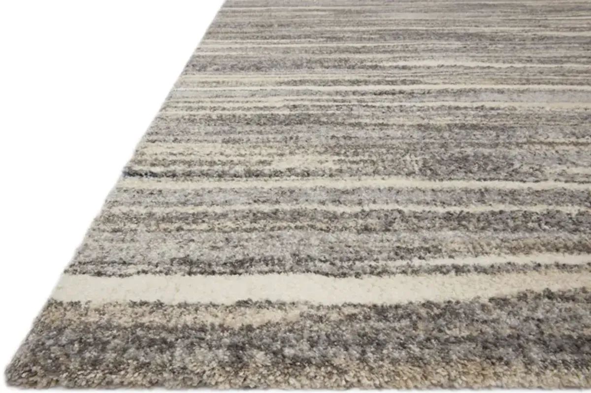 Theory Mist Beige Area Rug - 5 3  X 7 8 