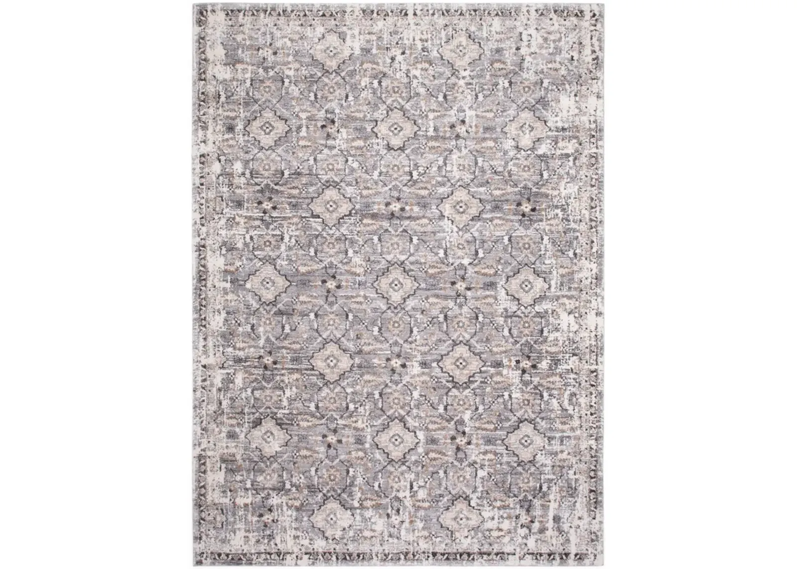 Theory Natural Grey Area Rug - 5 3  X 7 8 