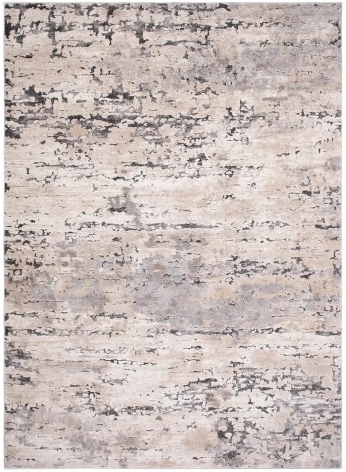 Theory Taupe Grey Area Rug - 5 3  X 7 8 