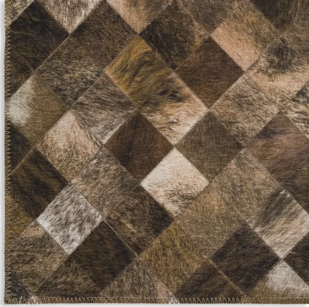 Stetson Bison 5 0  x 7 6  Area Rug