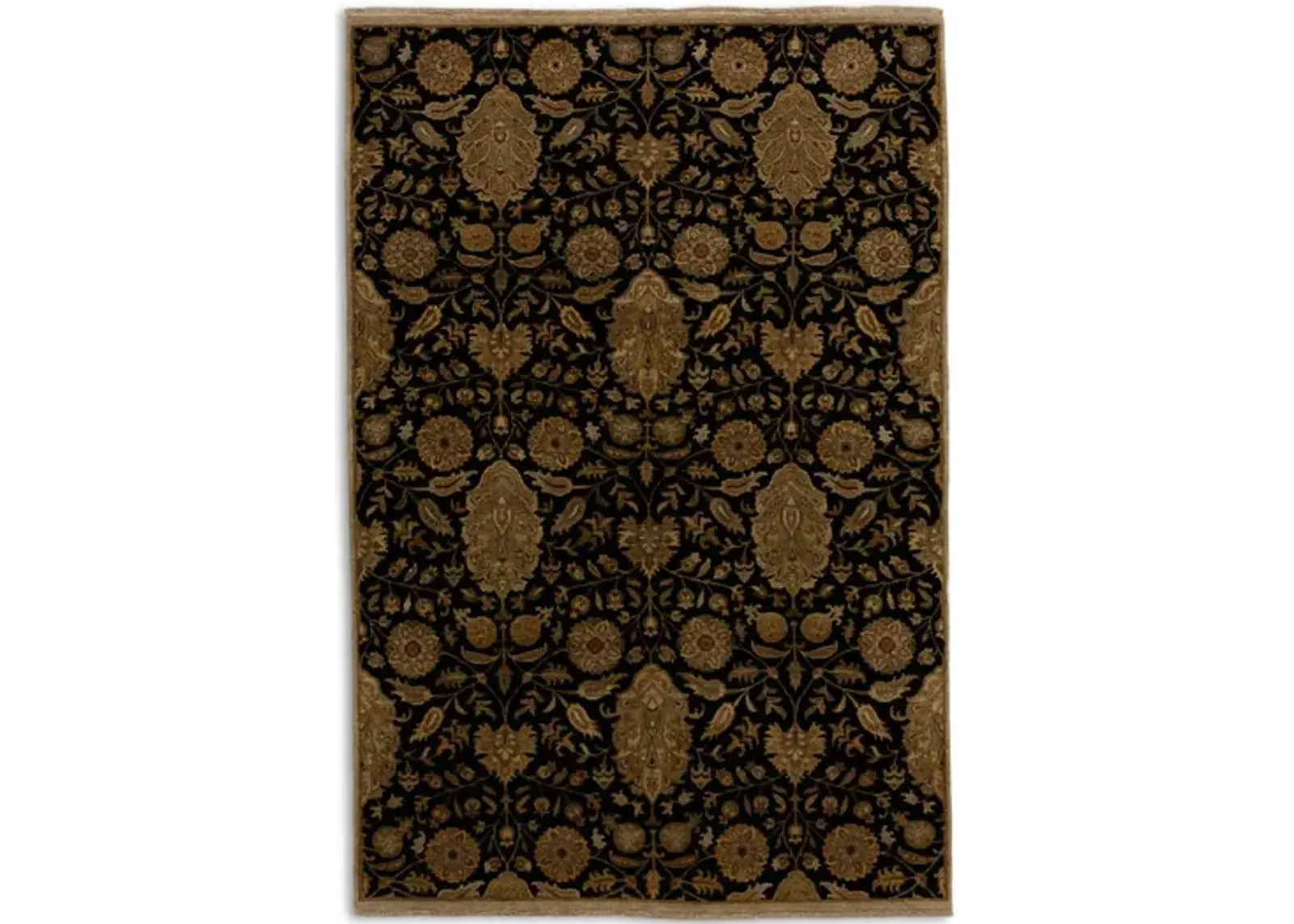 Hand Knotted 5 11  x 8 9  Area Rug