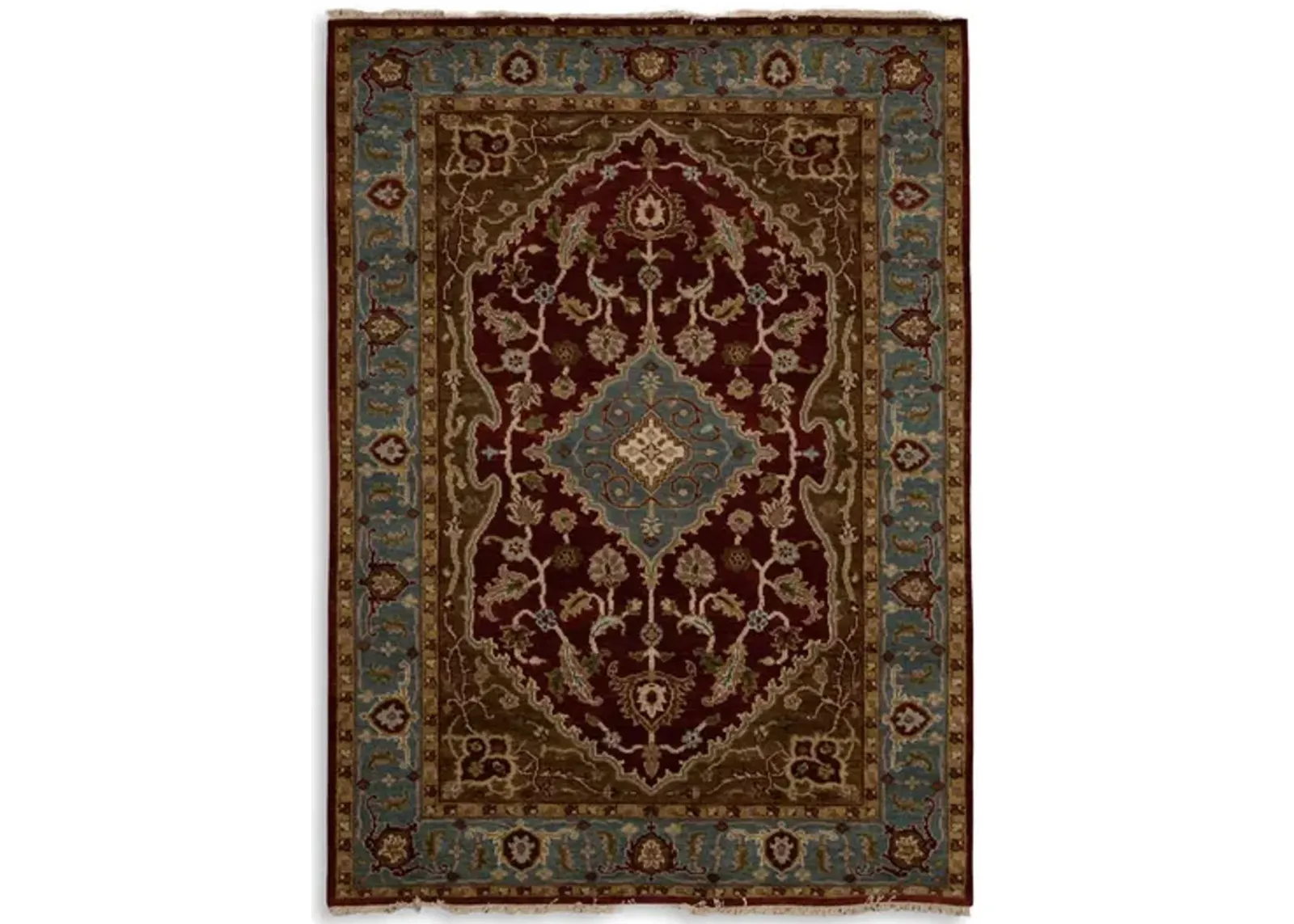 Hand Knotted 5 0  x 7 0  Area Rug