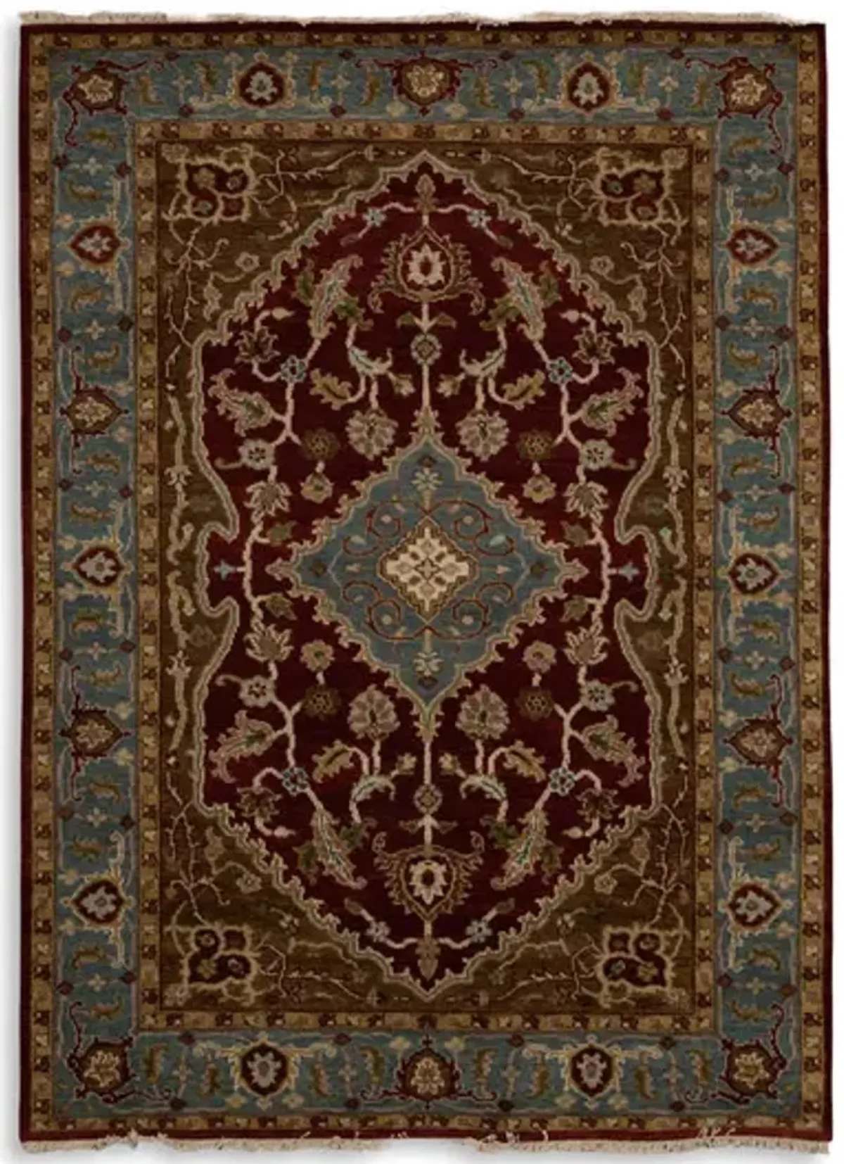 Hand Knotted 5 0  x 7 0  Area Rug