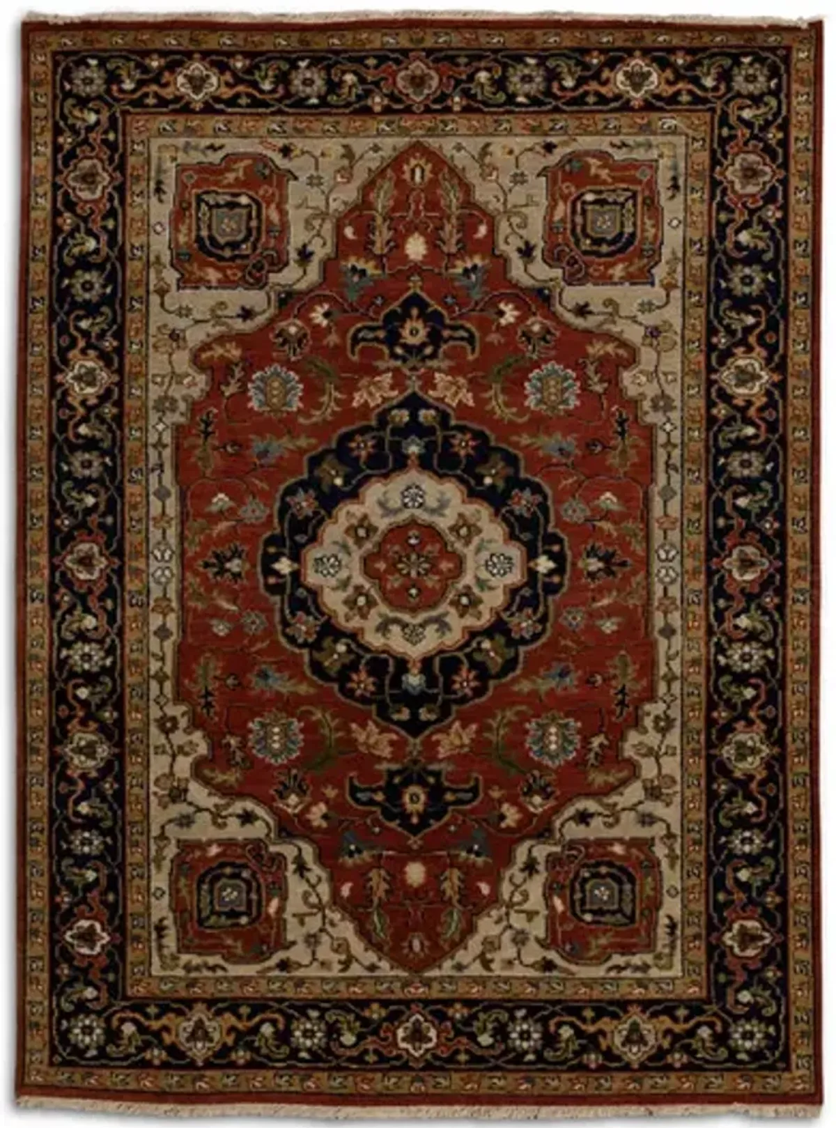 Hand Knotted 5 2  x 7 0  Area Rug