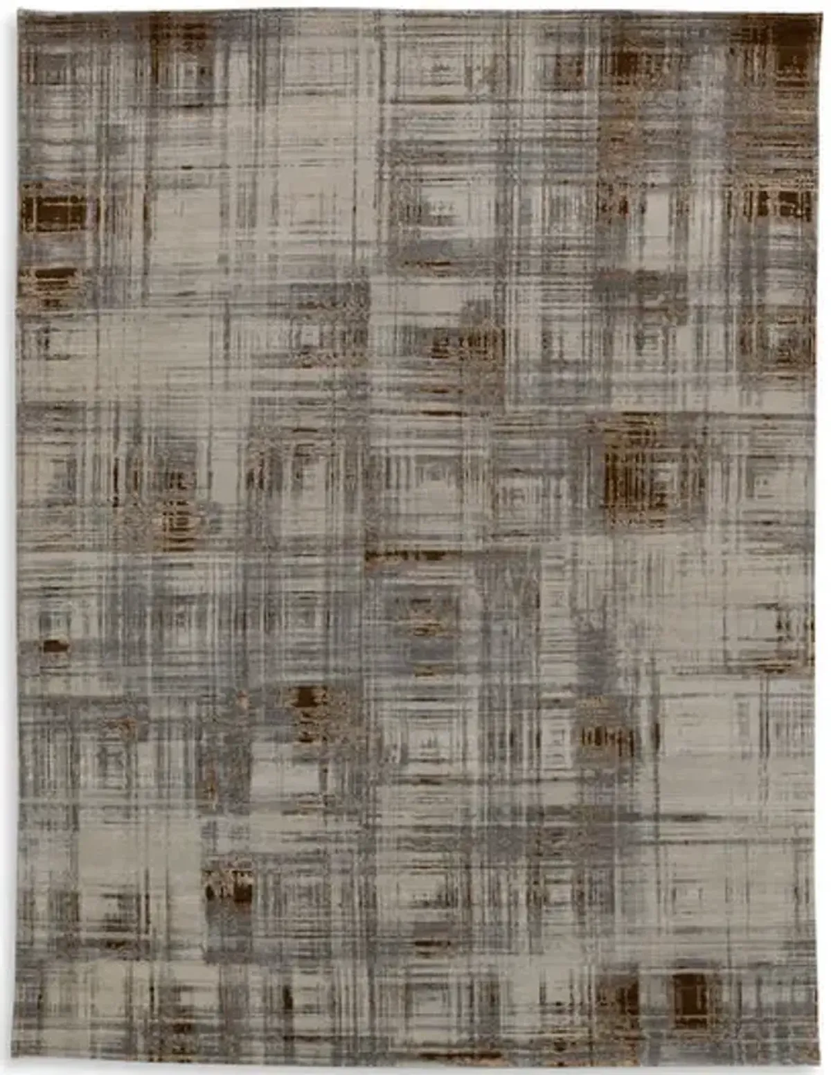 Grunge Royal Hand Knotted 6 0  X 8 0  Area Rug