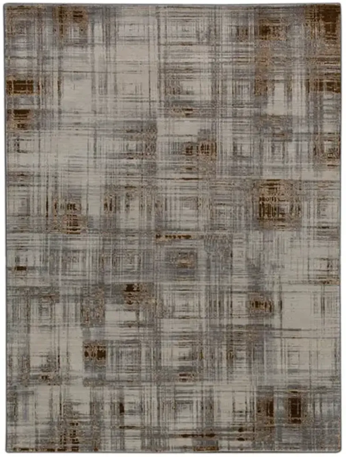 Hand Knotted Grunge Royal 6 0  x 9 0  Area Rug