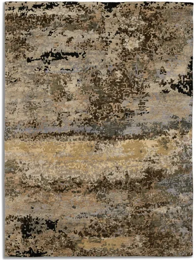 Hand Knotted 4 10  x 6 7  Area Rug