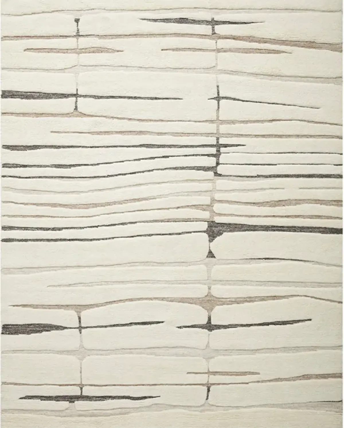 Bennett Ivory Bark 5 6  x 8 6  Area Rug