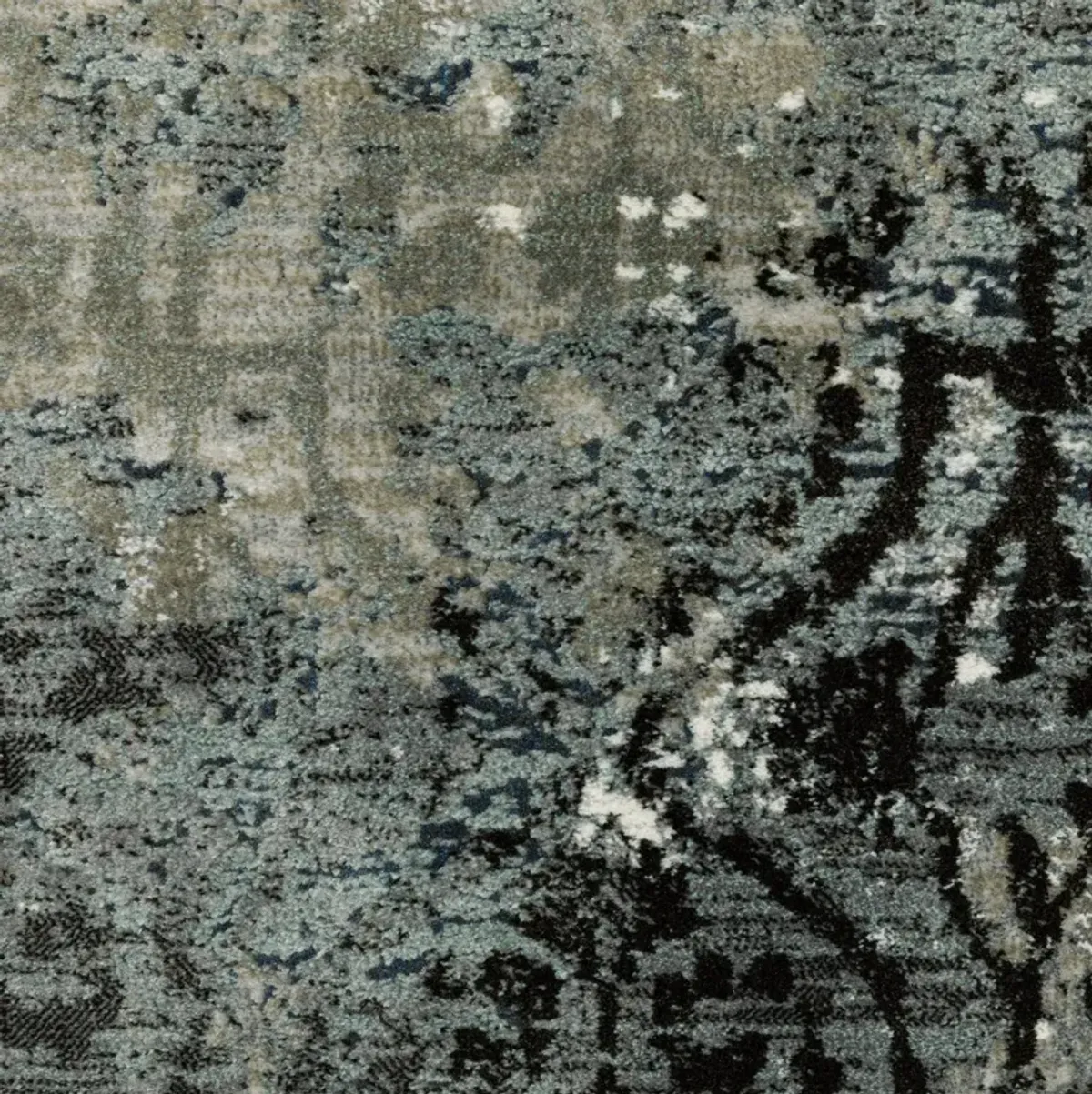 Gemini Blue Beige 5 3  x 7 6  Area Rug