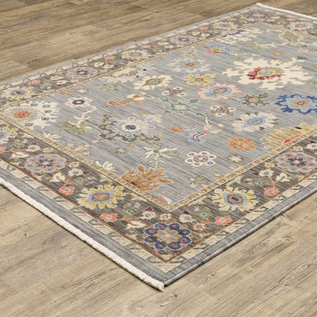 Lucca Ivory Multi - 5 3  x 7 3   Area Rug
