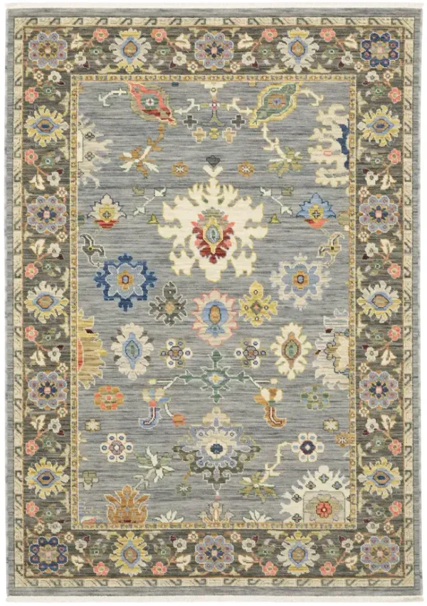 Lucca Ivory Multi - 5 3  x 7 3   Area Rug