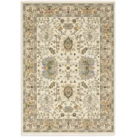 Lucca Ivory Multi 5 3  x 7 6  Area Rug
