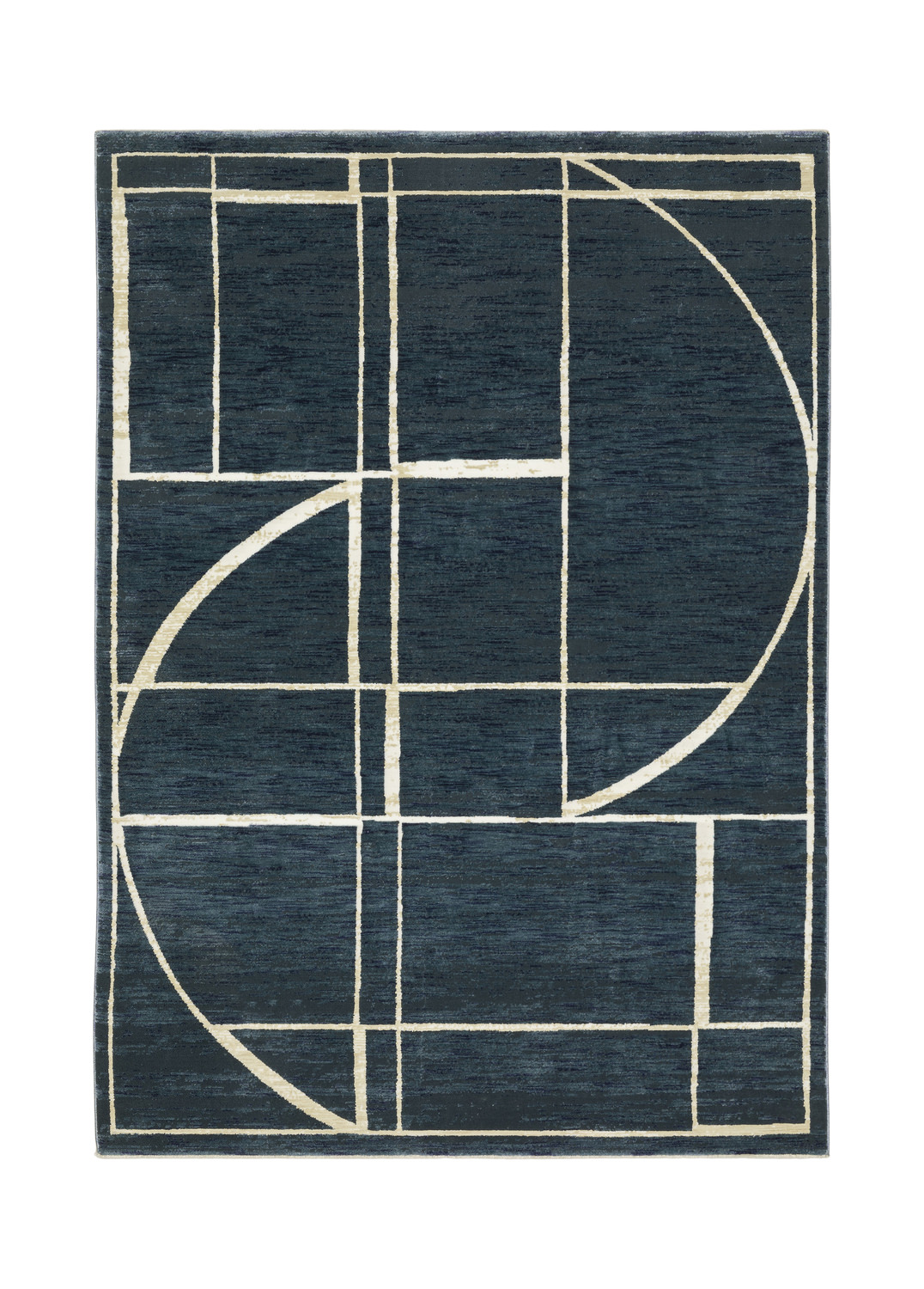 Reed Blue Ivory 5 3  X 7 6  Area Rug