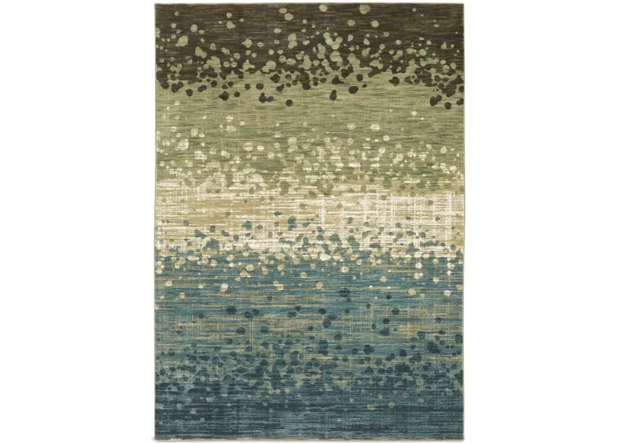 Reed Earth Tone Multi 5 3  X 7 6  Area Rug