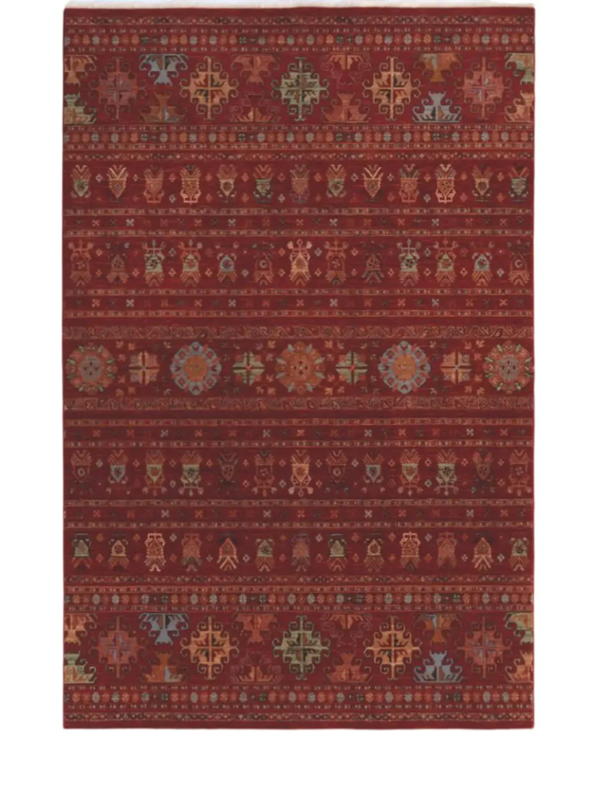 Lineage Kilim Sangria 5 3  x 7 10  Area Rug