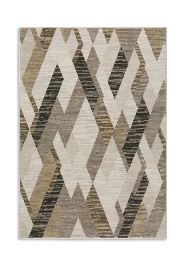 Denizi Putty 5 3  x 7 8  Area Rug