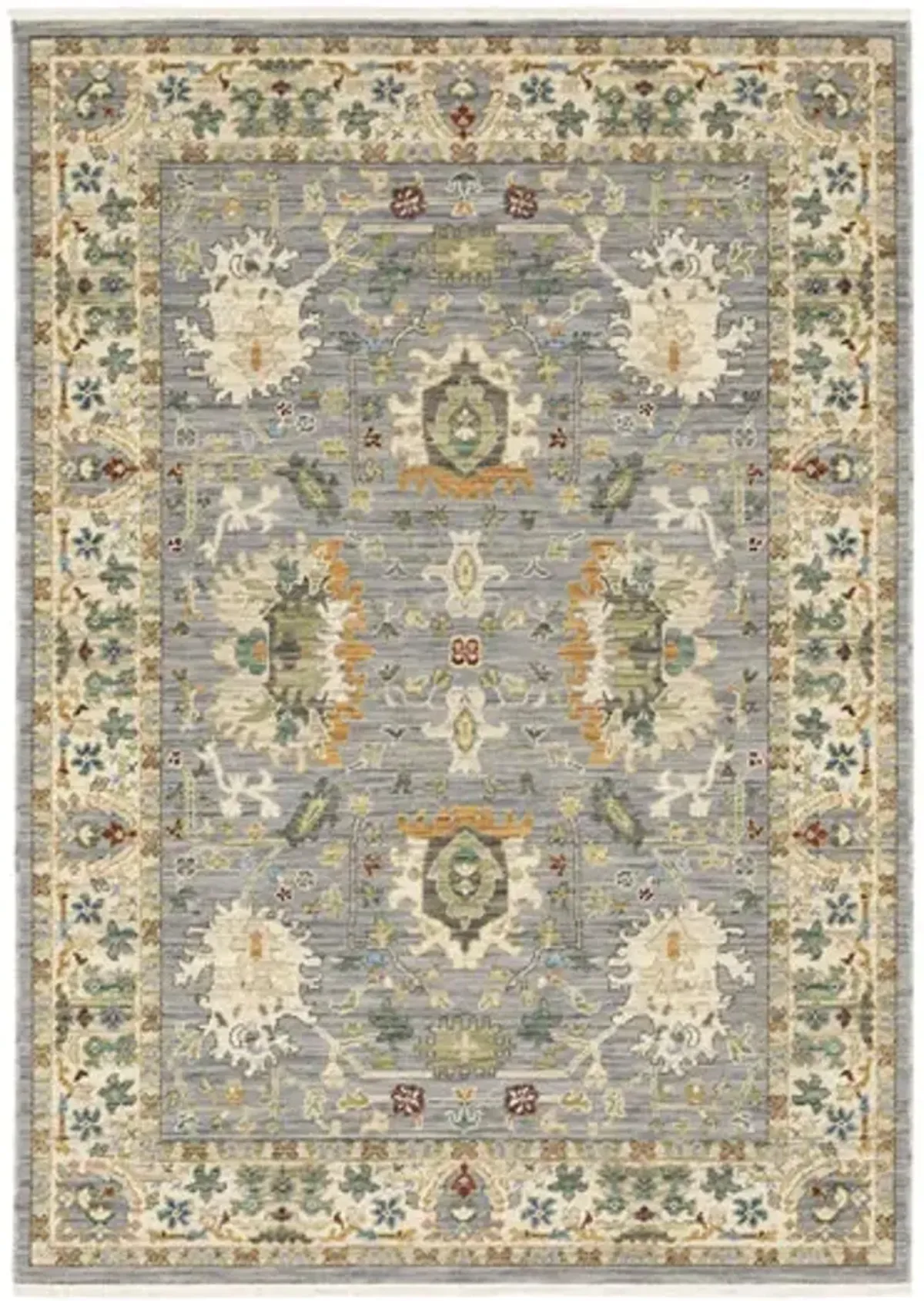 Lucca Blue Multi 5 3  x 7 6  Area Rug