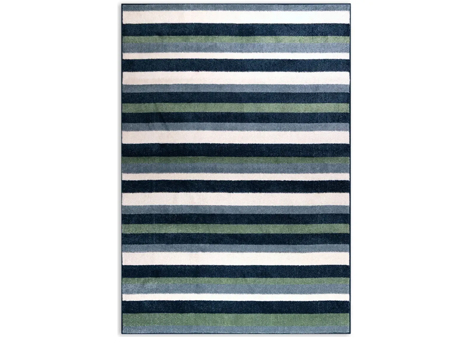 Canopy Stripe Blue - 5 3  X 7 0  Area Rug