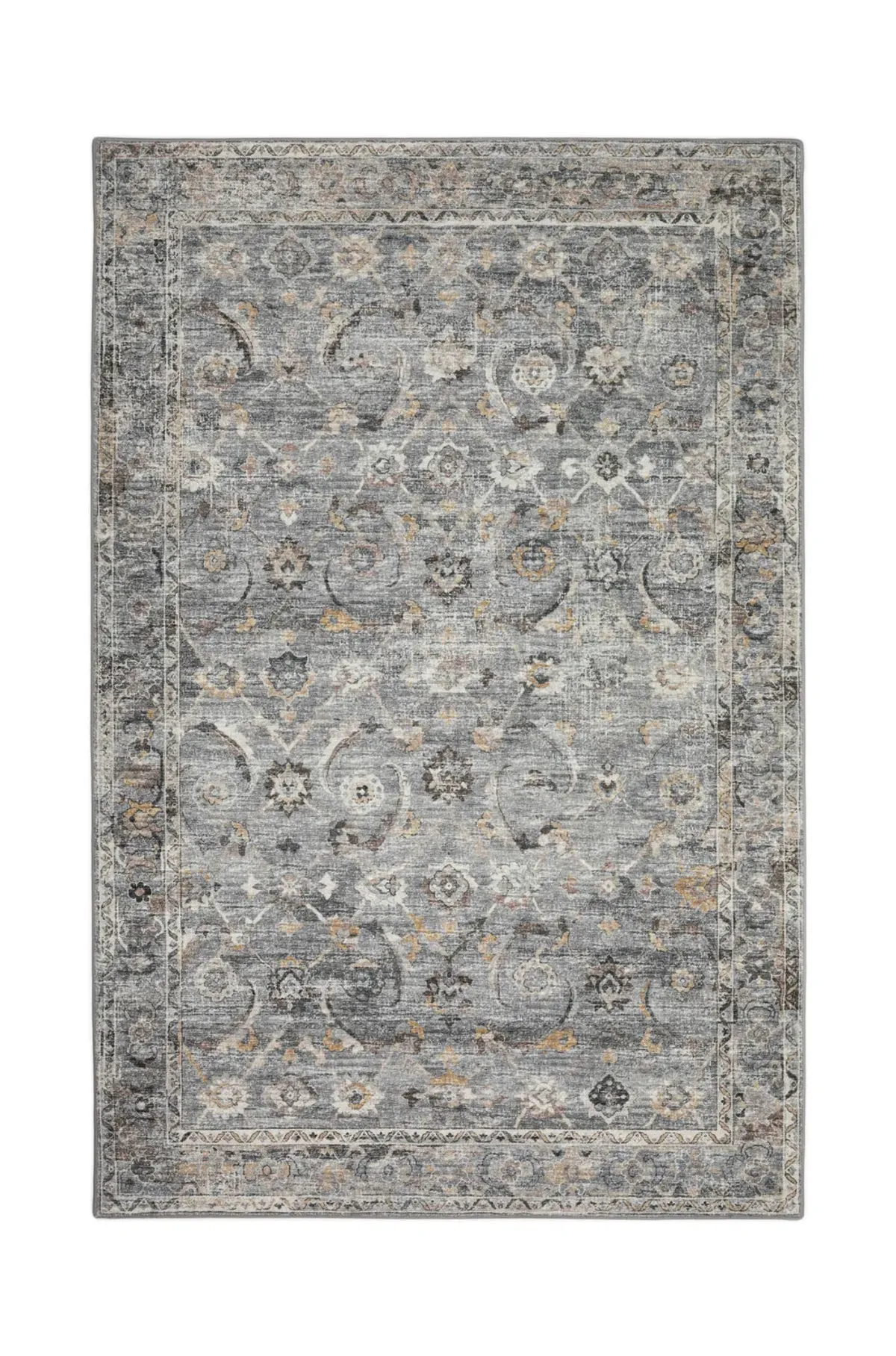 Urban Jericho Silver - 5 0  x 7 6  Area Rug