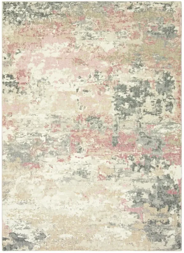 Roxy Blush Landscape - 5 0  x 7 6  Area Rug