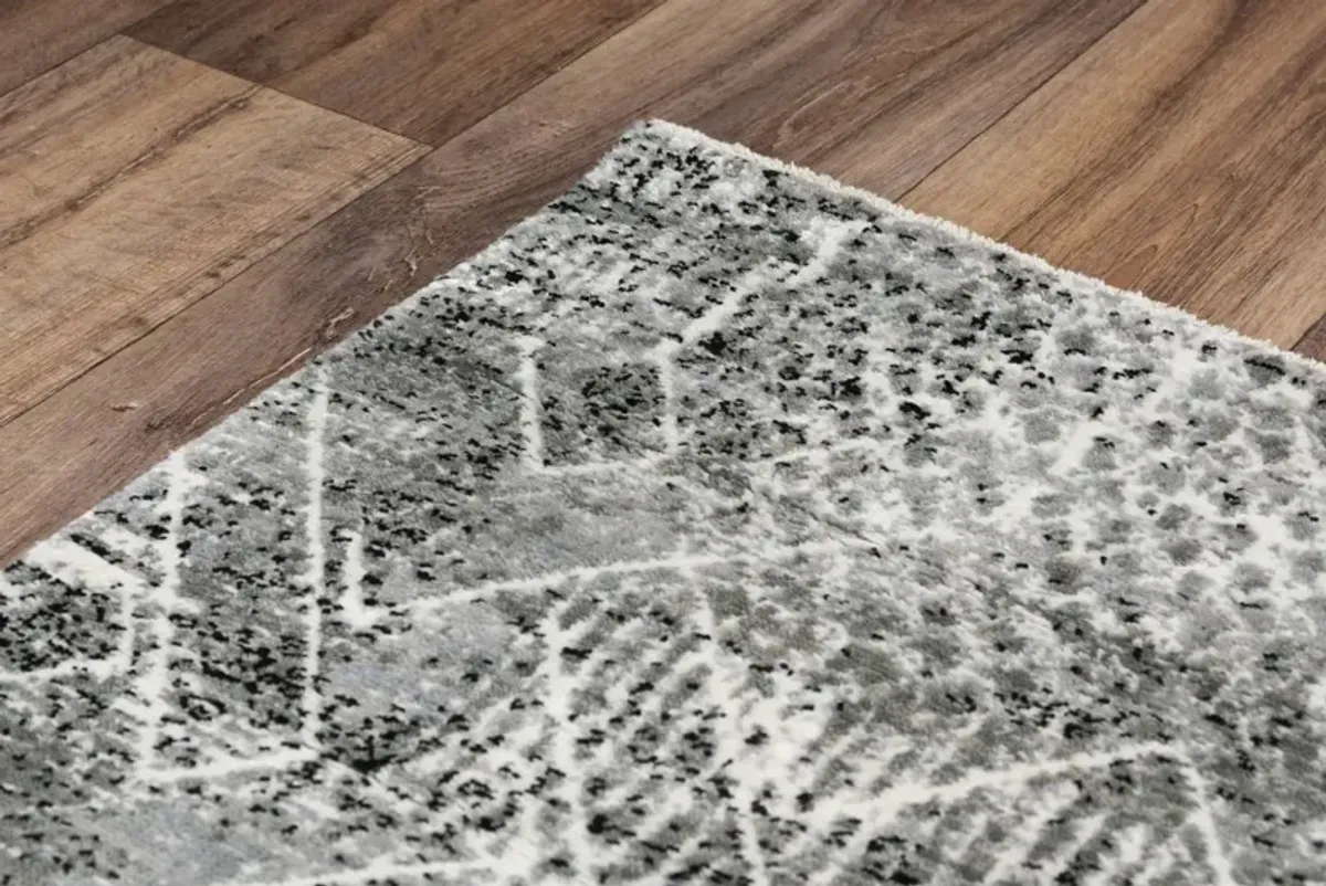 Couture Black Ivory - 5 0  X 8 0  Area Rug