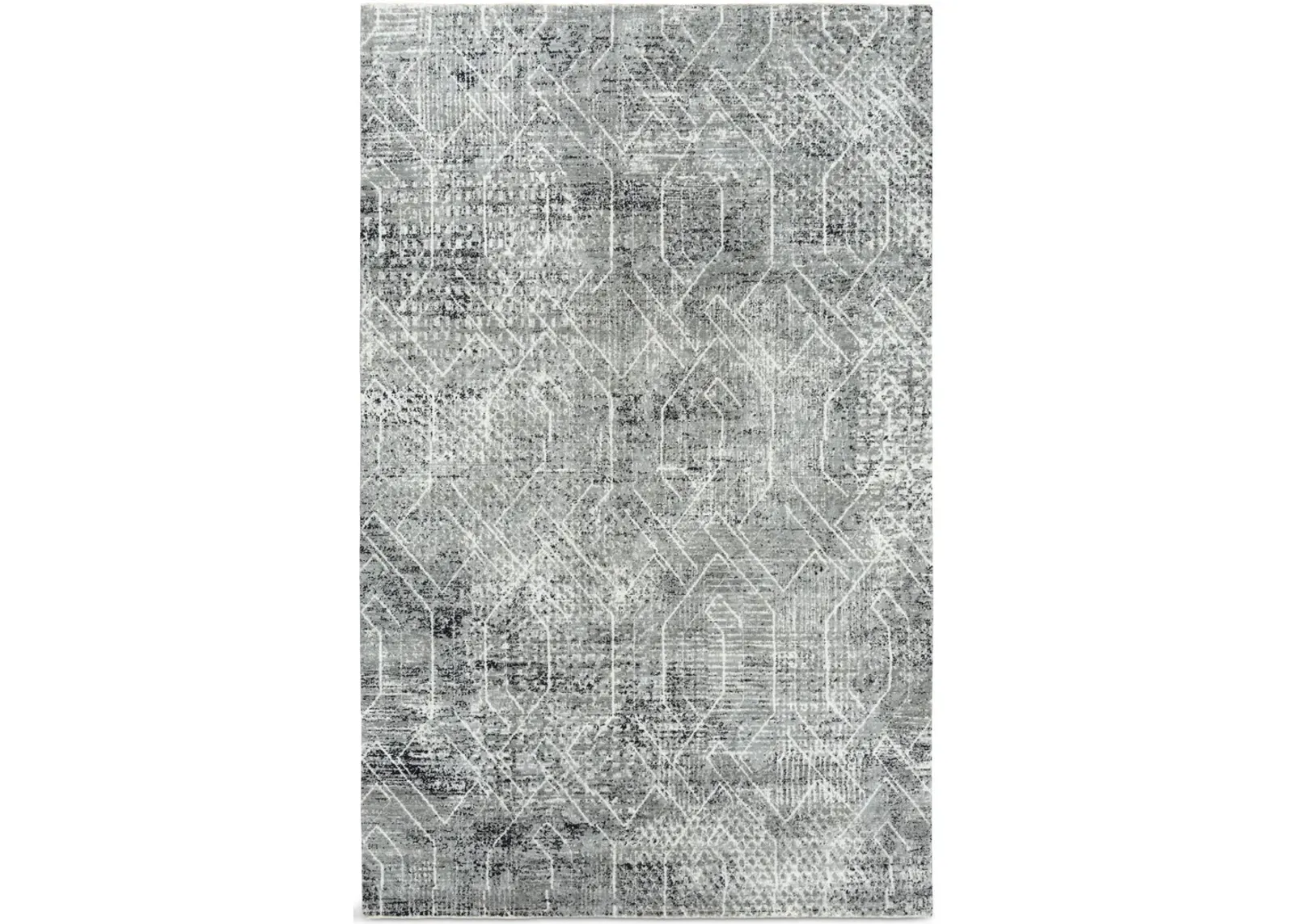 Couture Black Ivory - 5 0  X 8 0  Area Rug