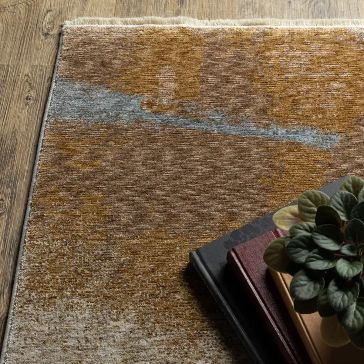 Hayden Beige Rust - 5 3  x 7 6  Area Rug