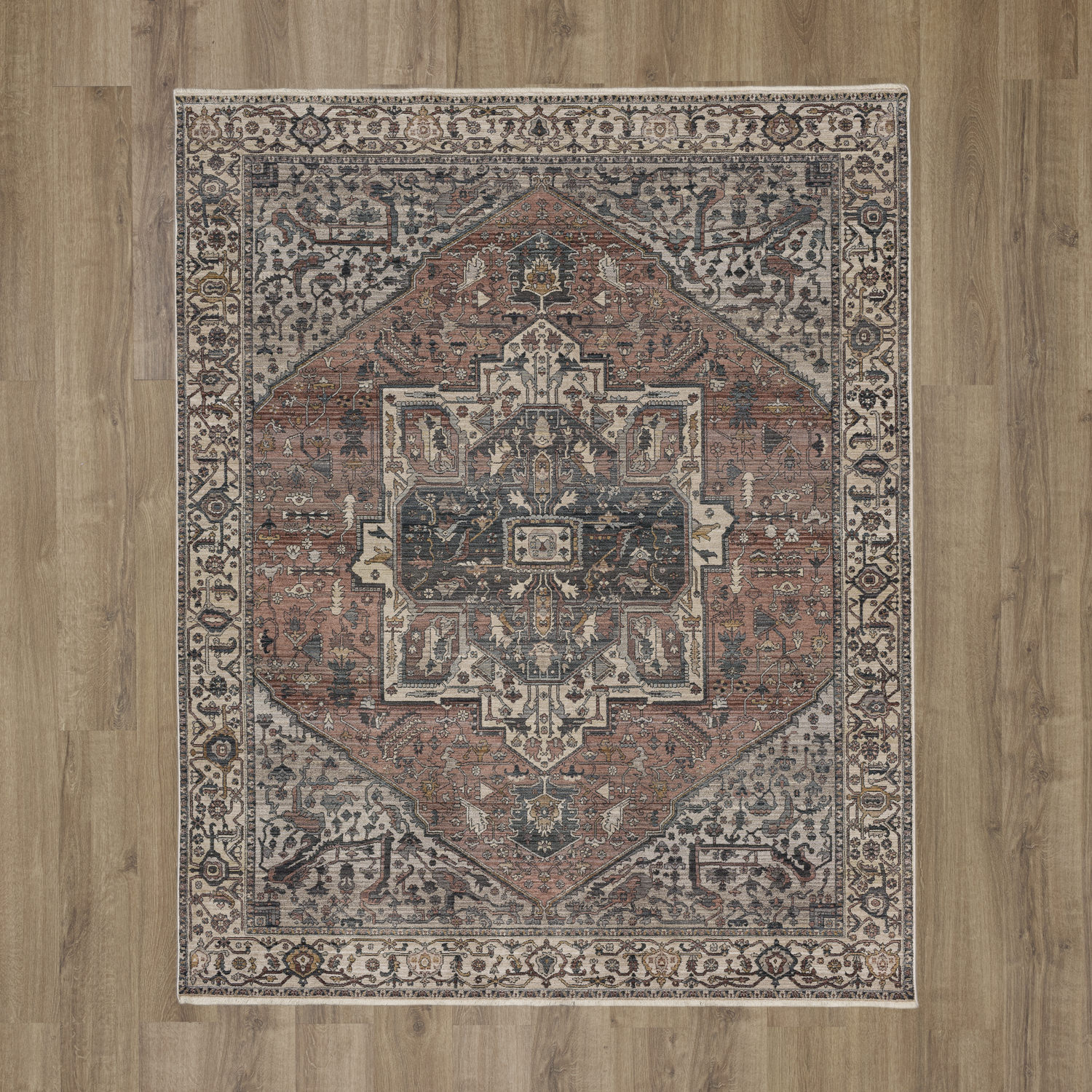 Echo Angelino Purda Area Rug - 5 0  X 7 10 