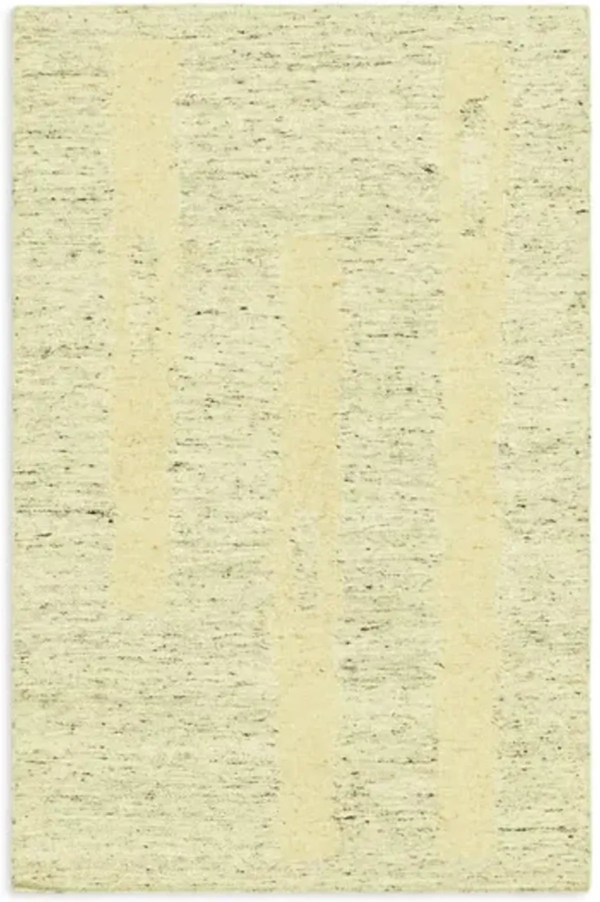 Hand Knotted Area Rug - 5 7  X 8 6 