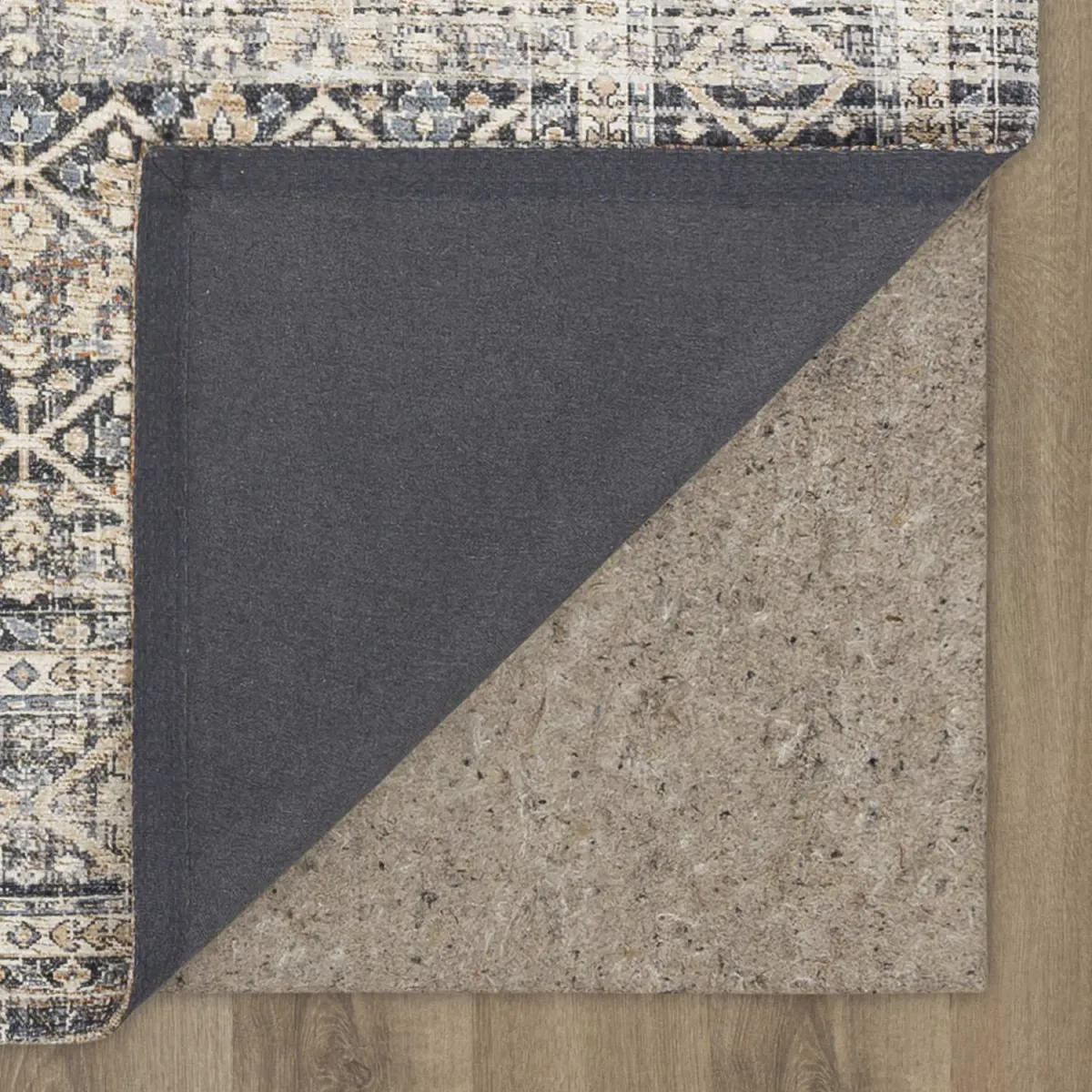 Zula Luanda Slate Area Rug - 5 0  X 8 0 