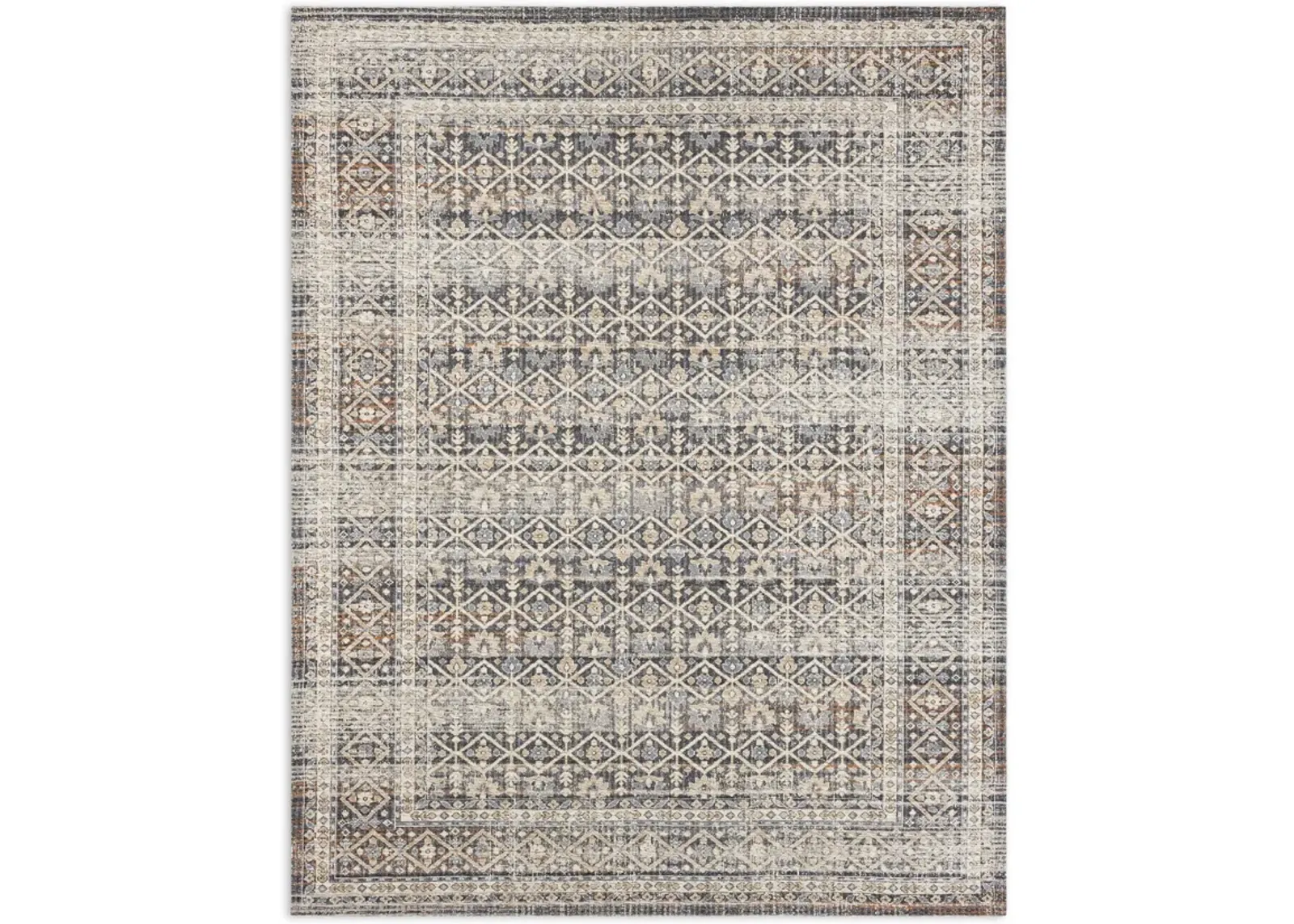 Zula Luanda Slate Area Rug - 5 0  X 8 0 